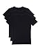 David Archy Men's 3-Pack Knight Slim Fit T-shirts V-Neck Cotton Undershirts