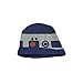 Knitwits RTOO-DTOO Space Wars Inspired Baby Onesie and Hat Bundle Outfit Onesie Costume Bundle for Baby Bundle - Blue (3-6 Months)