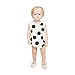FEITONG Baby Boys Girls Polka Dot Romper Jumpsuit Bodysuit Clothes (Age 0-1Y)