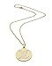 Think Positive Women's Stainless Steel Fashion Jewelry Sets Shell Pendant Chain Necklace Earrings Gold Plating
