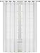 Utopia Bedding Sheer Curtains Grommet Top Voile Window Treatment 2 Panel Set - Luxurious Semi Transparent Drapes for Living Room and Bedroom (54 x 84 inches, White)