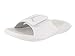 Jordan Mens Hydro 6 Slide Sandals Size 10 (10, White/Pure Platinum/Pure Platinum)