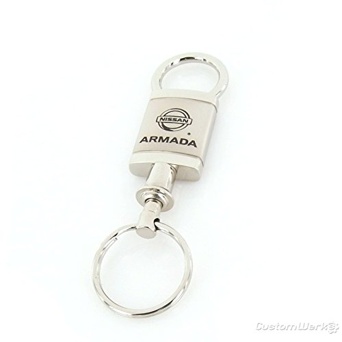 Nissan Armada Satin Chrome Valet Keychain
