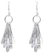 Ray - Sterling Silver 5 Point Petite Earrings