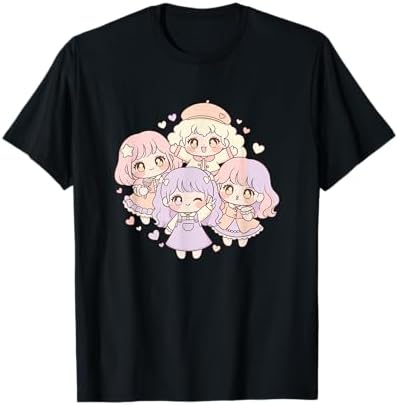 Amazon.com: Kawaii Cutecore Mezzo Piano Jojifuku Fashioned T-Shirt