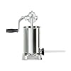 KITCHENER-Elite-Super-Heavy-Duty-Commercial-10-lbs-Stainless-Steel-Sausage-StufferFillerMaker-Includes-3-34-78-1-14-Dia-Stuffing-Tubes-Best-use-for-Butchers-Delis-Home-Kitchen Kitchener Sausage Stuffer, Stainless Steel Sausage Maker with 3 Size Professional Filling Nozzles, 10 lbs Sausage Filler…