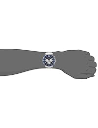 Invicta "Especialidad del acero inoxidable de cuarzo reloj Casual, Color: plateado (Modelo: 23664)