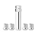 DPAccessories Chrome Wheel Locks 14x1.5 Open End Duplex Spline Locking Lug Nuts - Dual Hex LOS2N8HC-CH04LK4
