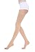 TOFLY® Thigh High Compression Stockings for Women & Men (Pair), Open Toe, Opaque 20-30 mmHg Graduated Compression Hose, Medical Compression Stockings for Varicose Veins, Edema, DVT, Travel,Beige L