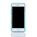 Shamo's iPhone 6s Case and iPhone 6 Case Crystal Clear Shock Absorption TPU Rubber Gel Transparent (Teal)