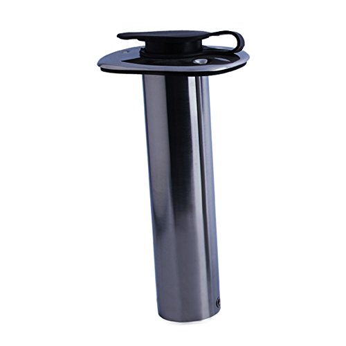 Edelstahl Rutenhalter Unterputz 90° Angelrutenhalter Pod – Bild 3