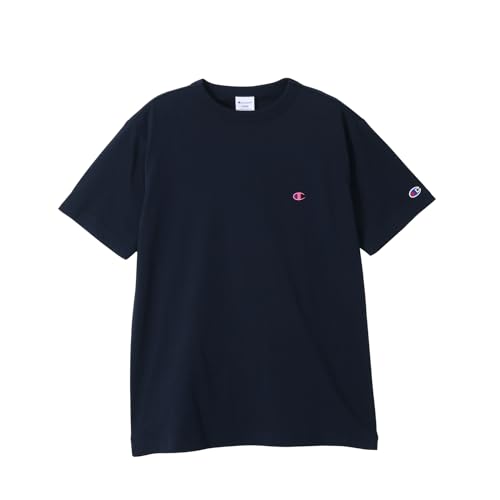 Tシャツ 半袖 丸首 綿100％ ワンポイントロゴ ショートスリーブTシャツ C8-X317-384-XL