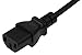 SF Cable 2 ft 14 AWG Universal Power Cord (IEC320 C13 to NEMA 5-15P) SJT 15A