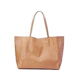 ASAS Women's Genuine Cow Fashion Leather Handbag Tote Bag