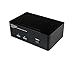 StarTech.com Dual Monitor DisplayPort KVM Switch - 2 Port - USB 2.0 Hub - Audio and Microphone - DP KVM Switch (SV231DPDDUA) primary