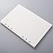 2 Pack A5 Refill Lined Paper 6 Ring Binder Filler Paper Inserts for Refillable Loose Leaf Journal Notebook Diaries, 5.5