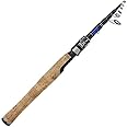 EOW XPEDITE PRO Portable Telescopic Casting and Spinning Fishing Rods, 24T Carbon Blanks & Solid Carbon Tip, Cork Handle, Travel Rod, Short Collapsible Rods