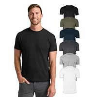 True Classic Mens T-Shirts – Short Sleeve Crew Neck T Shirts for Man, Cotton Blend Plain Novelty Men's T-Shirts