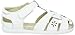 pediped Flex Nikki Sandal (Toddler/Little Kid),White,24 EU (7.5-8 E US Toddler)