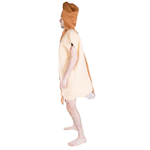 Bodysocks Adult Hot Dog Fancy Dress Costume