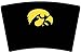 Mugzie Iowa Hawkeyes Travel Mug with Insulated Wetsuit Cover, 16 oz, Yellow