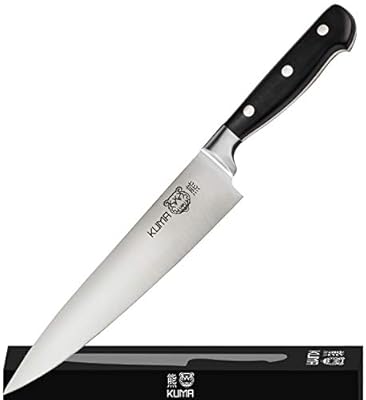 Kuma Multi Purpose Chefs Knife Pro Bolster Edition Razor Sharp Out Of The Box Chef Knife 8 Inch For Carving Slicing Chopping Great Ergonomic Handle Professional Kitchen Knives Amazon Sg Home