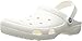 Crocs Women's Clogs, White, 5 Big Kid