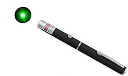 JOU Powerful Laser Pointer Pen Visible Beam Light Lazer High Power 532nm Projection pen (5mw) (green)