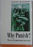 Why Punish?, Walker, Nigel, 0192892193