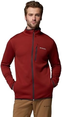 Columbia Men Omni-Shield Mt. Village Softshell Jacket (S, Navy) at