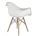 Best Choice Products Eames Style Armchair Mid Century Modern Molded Plastic Shell Arm Chair