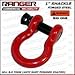 Ranger 1" Trade, 8.5 ton Working Load Limit Screw Pin Anchor Shackle, Forged Steel, Galvanized, Powder Coat by