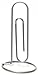 Home-X Jumbo Paper Clip Memo Holder for Desk - Document Stand, Typing Paper Holder, Office Organizer, Desktop Accessory, Photo Clip Stand, Letter & Bill Storage, Mail Organizer-Silver