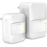 Tenda AV1000 Powerline Wi-Fi Extender, Dual Band AC Wireless, Gigabit Port, Plug and Play (PH10)