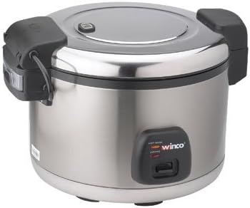 Advanced Electric Rice Cooker/Warmer with Hinged Cover, 30 Cup