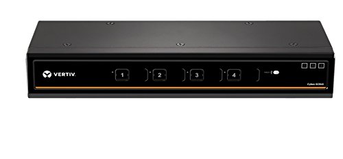 Cybex Secure 4K DVI KVM 4-Port Dualhead DPP Niap Eal4+ Taa Compliant (SC945-001)