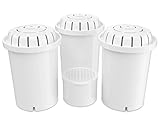 Invigorated Water PH001 3-Pack Alkaline Water Filter – Plus PH002 UF Membrane Filter - Value Bundle Compatible with pH Recharge, pH Restore & pH Refresh