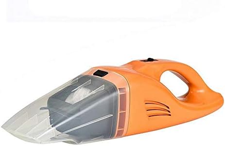 Claudiar 無料サンプルok 乾湿両用ミニ車用掃除機携帯用車用掃除機 色 オレンジ