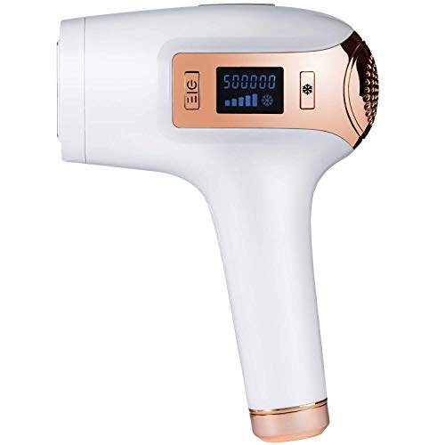 TUMAKOU Facial & Body Permanent IPL Hair Removal Device For Women & Men, ICE Cool Hair Removal System, Upgrade Ice Compress, 500,000 Flashes Hair Remover With Cooling Care - Thumbnail 7