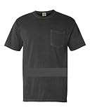 Comfort Colors 6.1 oz. Garment-Dyed Pocket T-Shirt, 3XL, PEPPER