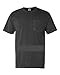 Comfort Colors 6.1 oz. Garment-Dyed Pocket T-Shirt, 3XL, PEPPER