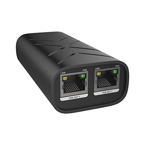 AIGWS PoE Extender Switch Power Over Repeater, IEEE802.3af for