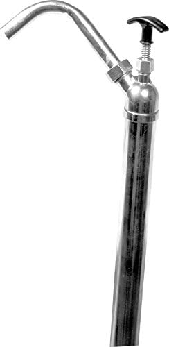 Performance Tool W54266 Lift-Action Silver Stainless 18 Gauge Steel Barrel Pump with Removable Steel Spout