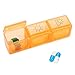 7 Day Pill Organizer, Topsma Premium Pill Case 3 Times a Day, Large Portable Travel Prescription Pill Box with BPA Free to Hold Vitamin, Supplements and Medication