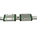 Iverntech MGN12H 400mm Linear Rail Guide with 2 Stainless Steel Carriage Blocks for Ender 3, Corexy, Tronxy, Delta Kossel 3D Printers Upgrades and CNC Machine