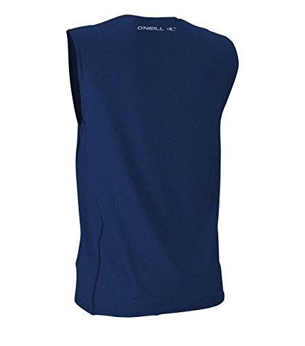 ONeill-Wetsuits-Mens-UV-Sun-Protection-Hybrid-Sleeveless-Tee-Sun-Shirt-Rash-Guard-Navy-Large ONeill-Wetsuits-Mens-UV-Sun-Protection-Hybrid-Sleeveless-Tee-Sun-Shirt-Rash-Guard-Navy-Large