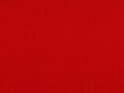 Michael Millar Plain Cotton Couture Poplin Quilting Fabric Cherry Red - per fat quarter