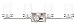 CloudyBay CB17006-BN Bathroom Vanity Light Fixture,4-Bulb Wall Sconce with Opal Glass Shade,UL Listed,Brushed Nickel Finish