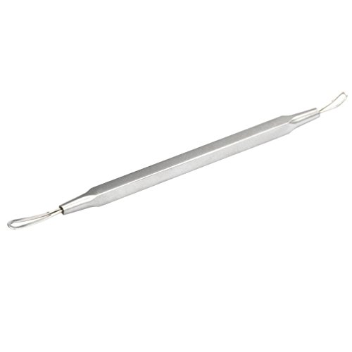 Veepola 6Pcs Stainless Double-head Blackhead Facial Acne Spot Pimple Comedone Remover Extractor Tool