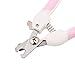 Hmcity Professional Pet Nail Clipper and Trimmer Suitable for Small to Medium Dogs and Cats-Includes Safety Guard to Avoid Overcutting - Bonus! Free Nail File Included! pink